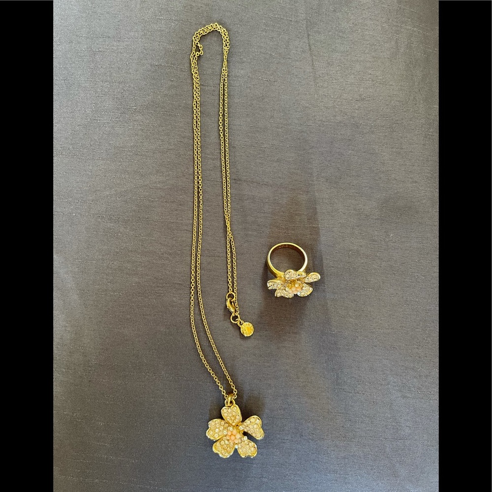 J.Crew Ring & Pendant Set - Picture 2 of 5